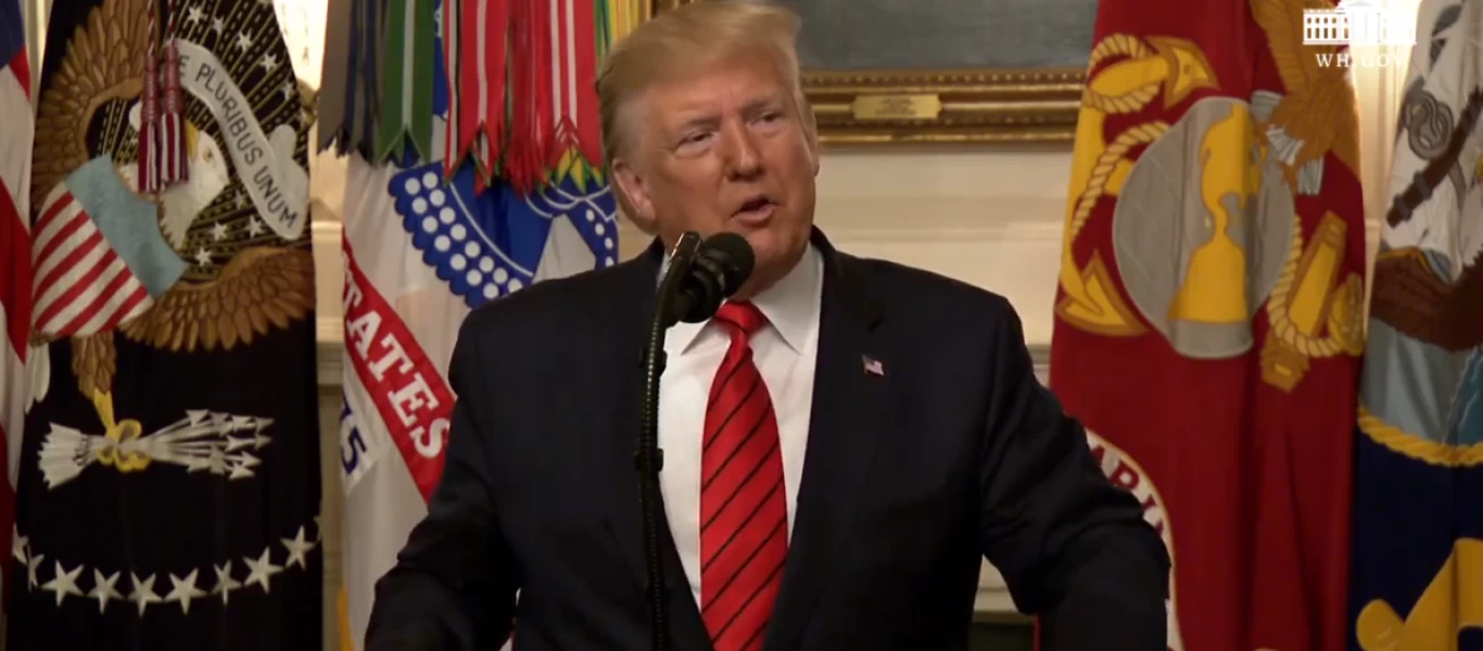 Ν.Τράμπ: «Υπογραφή σημαντικού μέρους της εμπορικής συμφωνίας με Κίνα νωρίτερα από το καθορισμένο»